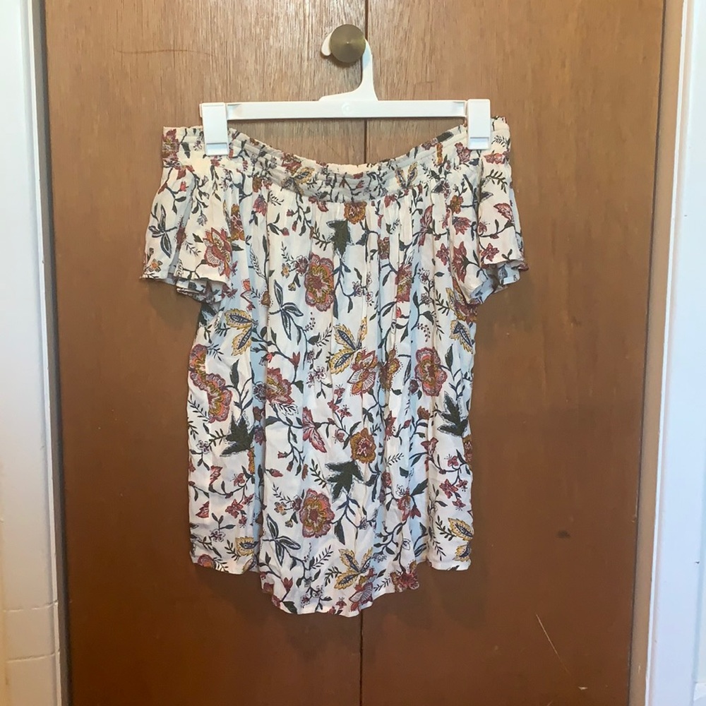 Floral Off Shoulder Top